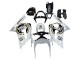 Carena Moto Kawasaki ZX6R 2003-2004 - Bianco Nero Motul Lucky Strike