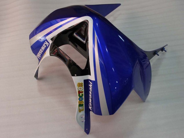 Carena Moto Kawasaki ZX6R 2003-2004 - Bianco Blu Rosso Fiat