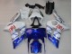 Carena Moto Kawasaki ZX6R 2003-2004 - Bianco Blu Rosso Fiat