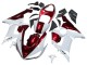 Carena Moto Kawasaki ZX6R 2005-2006 - Bianco Rosso