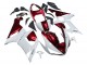 Carena Moto Kawasaki ZX6R 2005-2006 - Bianco Rosso
