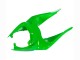 Carena Moto Kawasaki ZX6R 2009-2012 - Verde Nero Lucido