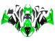 Carena Moto Kawasaki ZX6R 2009-2012 - Verde Nero Lucido