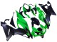 Carena Moto Kawasaki ZX6R 2019-2022 - Verde Nero Opaco