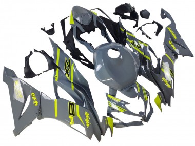 Carena Moto Kawasaki ZX6R 2019-2022 - Nardo Grigio Giallo