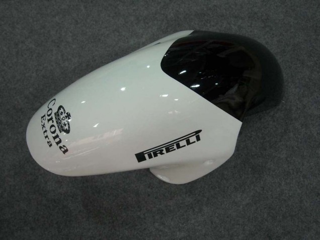 Carena Moto Suzuki GSXR 1300 Hayabusa 1996-2007 - Bianco Nero Corona