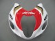 Carena Moto Suzuki GSXR 1300 Hayabusa 1996-2007 - Bianco Rosso Motul