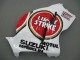 Carena Moto Suzuki GSXR 1300 Hayabusa 1996-2007 - Bianco Rosso Motul