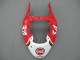 Carena Moto Suzuki GSXR 1300 Hayabusa 1996-2007 - Bianco Rosso Motul