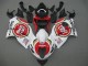Carena Moto Suzuki GSXR 1300 Hayabusa 1996-2007 - Bianco Rosso Motul