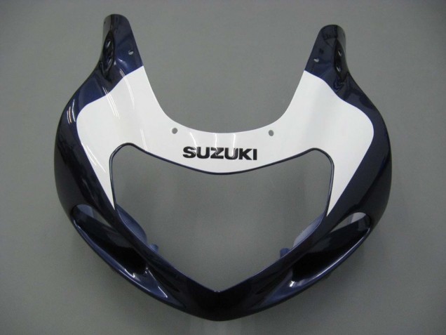 Carena Moto Suzuki GSXR 600 / GSXR 750 2001-2003 - Blu Bianco Nero Lucido Rosso