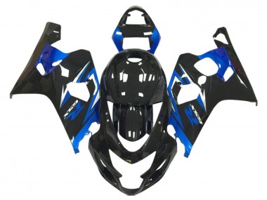 Carena Moto Suzuki GSXR 600 / GSXR 750 2004-2005 - Nero Lucido Blu