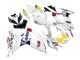 Carena Moto Suzuki GSXR 600 / GSXR 750 2006-2007 - Bianco Rosso Giallo Motul