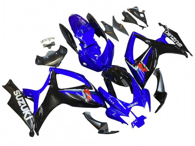 Carena Moto Suzuki GSXR 600 / GSXR 750 2006-2007 - Blu Nero Rosso