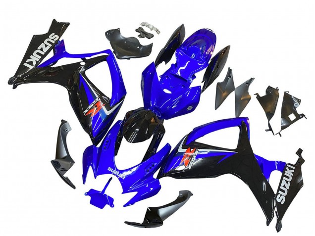 Carena Moto Suzuki GSXR 600 / GSXR 750 2006-2007 - Blu Nero Rosso