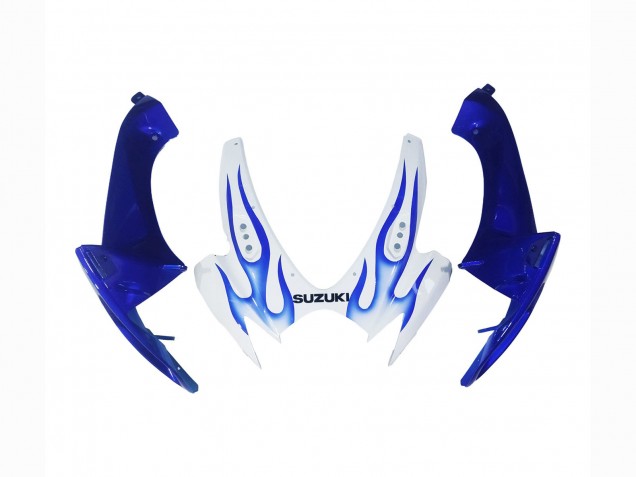 Carena Moto Suzuki GSXR 600 / GSXR 750 2006-2007 - Bianco Blu Fiamma