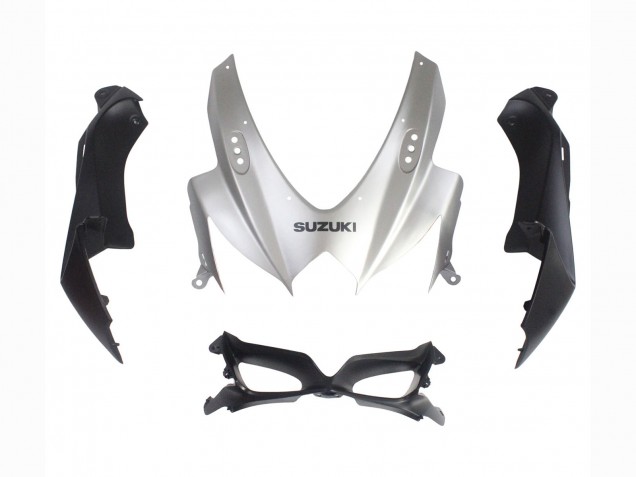Carena Moto Suzuki GSXR 600 / GSXR 750 2008-2010 - Argento Nero Opaco