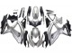 Carena Moto Suzuki GSXR 600 / GSXR 750 2008-2010 - Argento Nero Opaco