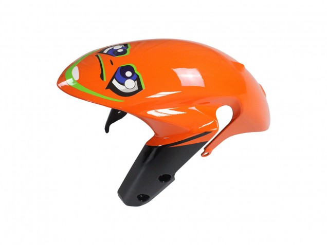 Carena Moto Suzuki GSXR 600 / GSXR 750 2011-2024 - Azzurro Chiaro Arancia Nero Bianco Squalo 46