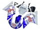 Carena Moto Yamaha YZF 600 R6 1998-2002 - Bianco Blu Rosso Fiat 99
