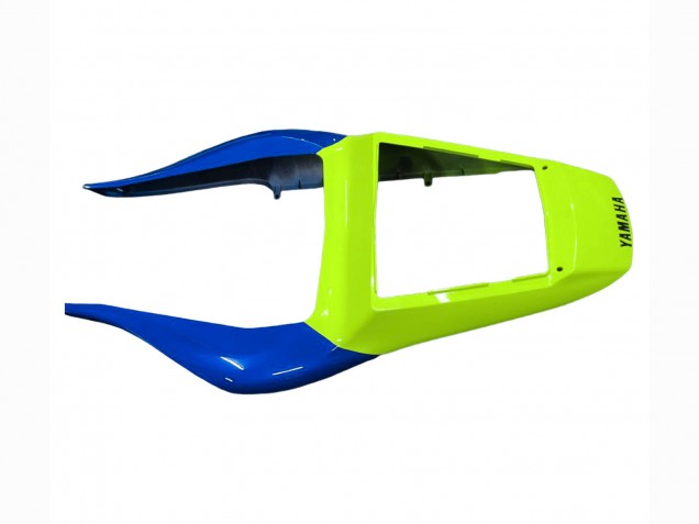 Carena Moto Yamaha YZF 600 R6 1998-2002 - Neon Verde Blu Bianco Champions