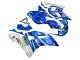 Carena Moto Yamaha YZF 600 R6 1998-2002 - Bianco Blu Neon Giallo Fiat Motul Michelin