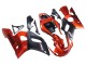Carena Moto Yamaha YZF 600 R6 1998-2002 - Arancia Nero Opaco