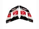 Carena Moto Yamaha YZF 600 R6 1998-2002 - Rosso Bianco Nero Lucido