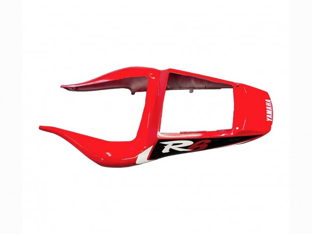 Carena Moto Yamaha YZF 600 R6 1998-2002 - Rosso Bianco Nero Lucido