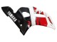 Carena Moto Yamaha YZF 600 R6 1998-2002 - Bianco Rosso Nero Lucido