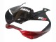Carena Moto Yamaha YZF 600 R6 1998-2002 - Rosso Bianco Nero Lucido