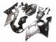 Carena Moto Yamaha YZF 600 R6 1998-2002 - Argento Nero Lucido