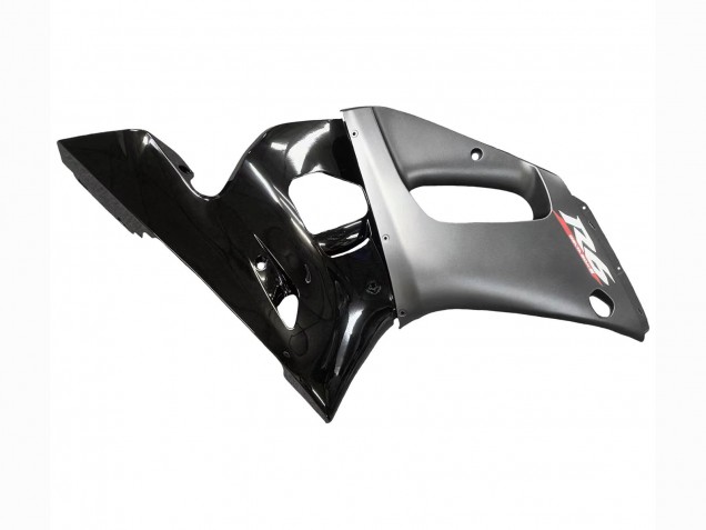 Carena Moto Yamaha YZF 600 R6 1998-2002 - Argento Nero Lucido