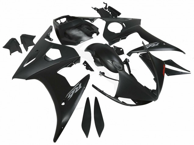Carena Moto Yamaha YZF R6 2003-2004 - Nero Opaco