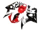 Carena Moto Yamaha YZF R6 2003-2004 - Rosso Bianco Nero Lucido