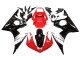 Carena Moto Yamaha YZF R6 2003-2004 - Rosso Bianco Nero Lucido