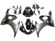 Carena Moto Yamaha YZF R6 2003-2004 - Nero Lucido Nero Opaco Bianco Decals