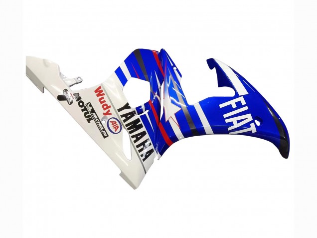 Carena Moto Yamaha YZF R6 2003-2004 - Bianco Blu Fiat Motul Kastinee
