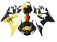 Carena Moto Yamaha YZF R6 2003-2004 - Giallo Rosso Nero Lucido 46