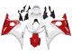 Carena Moto Yamaha YZF R6S 2006-2009 - Bianco Rosso