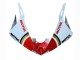 Carena Moto Yamaha YZF R6 2003-2004 - Bianco Rosso Lucky Strike Motul
