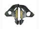 Carena Moto Yamaha YZF R6 2003-2004 - Grigio Opaco Nero Opaco Oro Decals