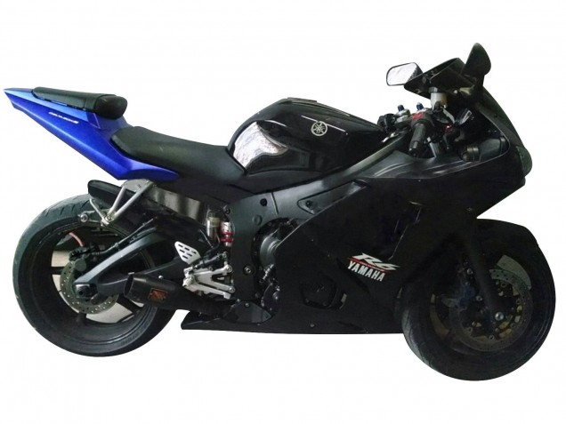 Carena Moto Yamaha YZF R6 2003-2004 - Blu Nero Opaco