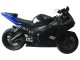 Carena Moto Yamaha YZF R6 2003-2004 - Blu Nero Opaco