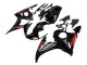 Carena Moto Yamaha YZF R6 2003-2004 - Nero Lucido Rosso