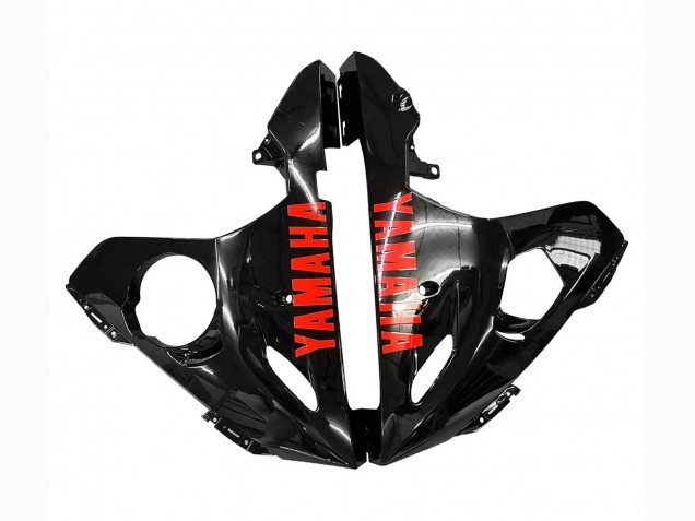 Carena Moto Yamaha YZF R6S 2006-2009 - Nero Lucido Rosso