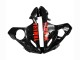 Carena Moto Yamaha YZF R6S 2006-2009 - Nero Lucido Rosso