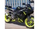 Carena Moto Yamaha YZF R6S 2006-2009 - Nero Lucido Neon Giallo