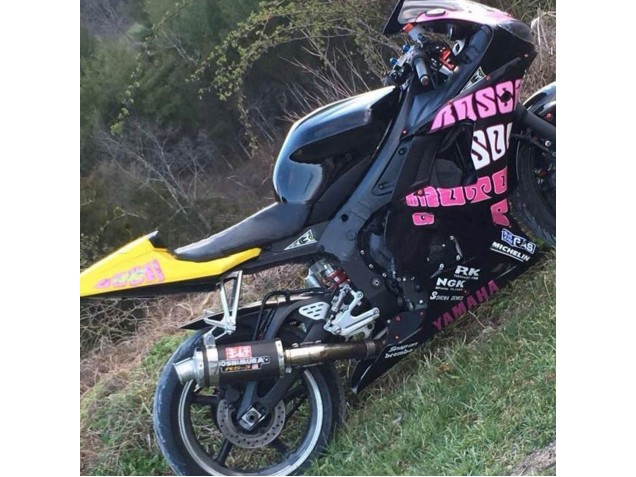 Carena Moto Yamaha YZF R6 2003-2004 - Giallo Rosa Nero Lucido Rossi Repsol 46