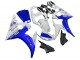 Carena Moto Yamaha YZF R6 2003-2004 - Bianco Blu GYTR